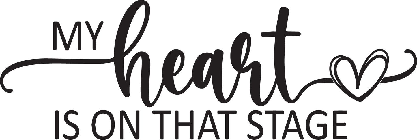 Heart on Stage Dance Shirt